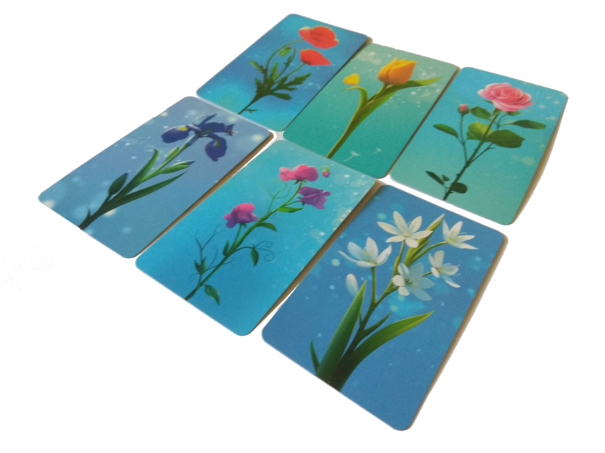 Obrazki kwiatów gra planszowa