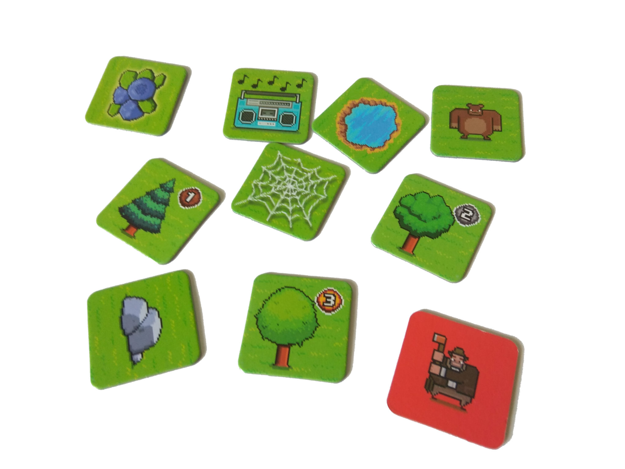 Timberman: Drwale w lesie planszówka