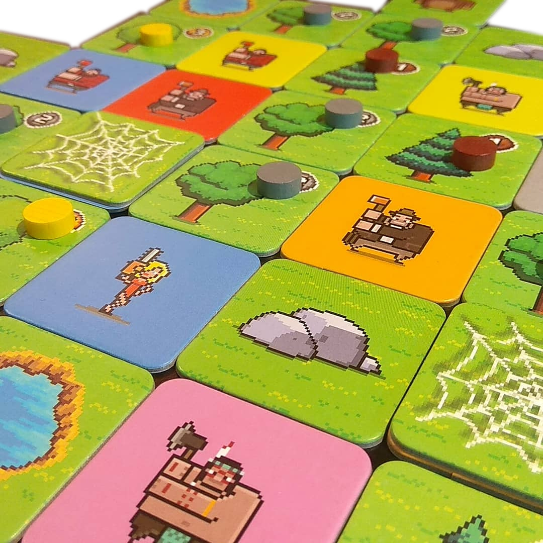 Timberman: Drwale w lesie gra planszowa