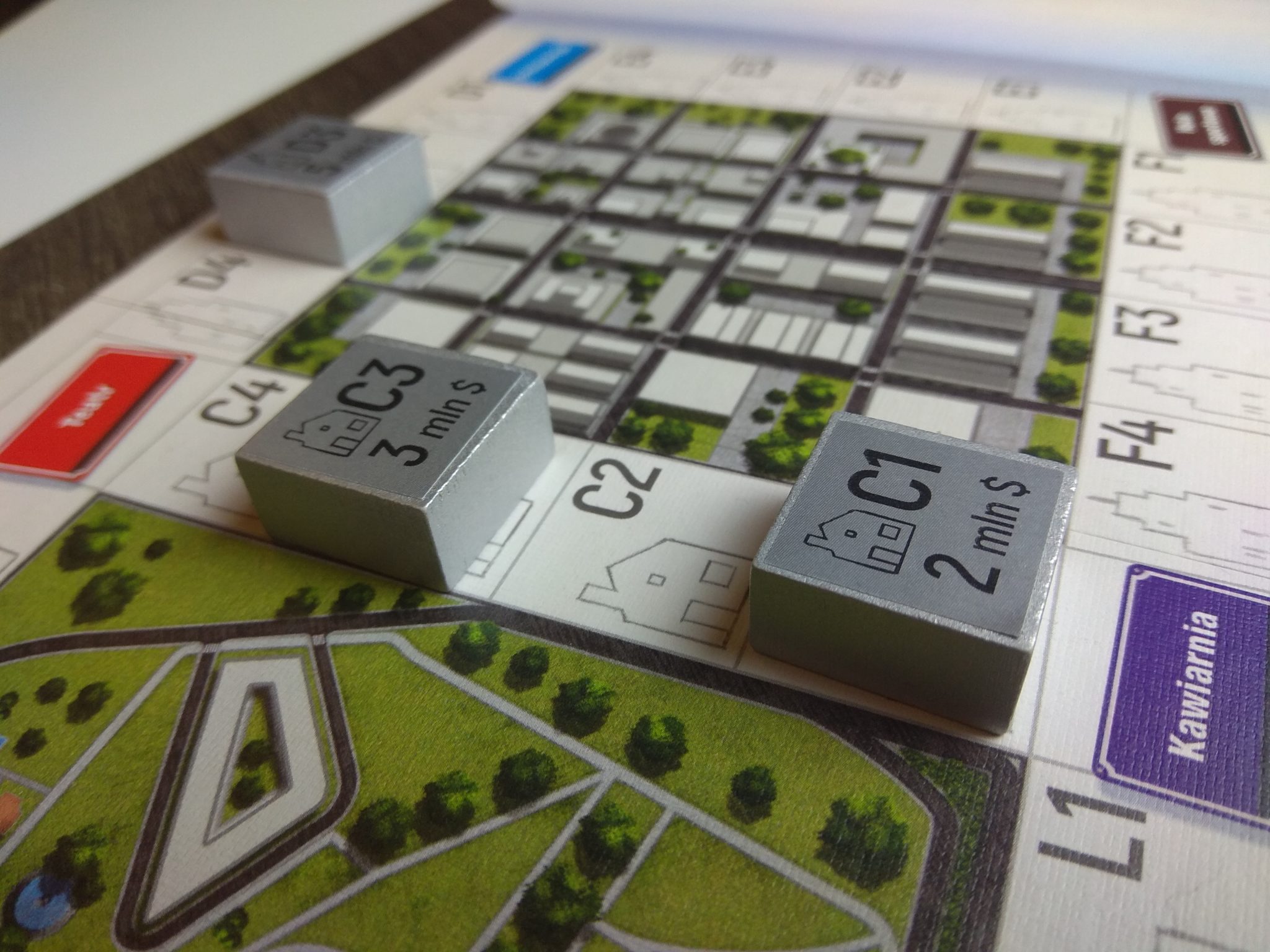 Budowa miasta plansza