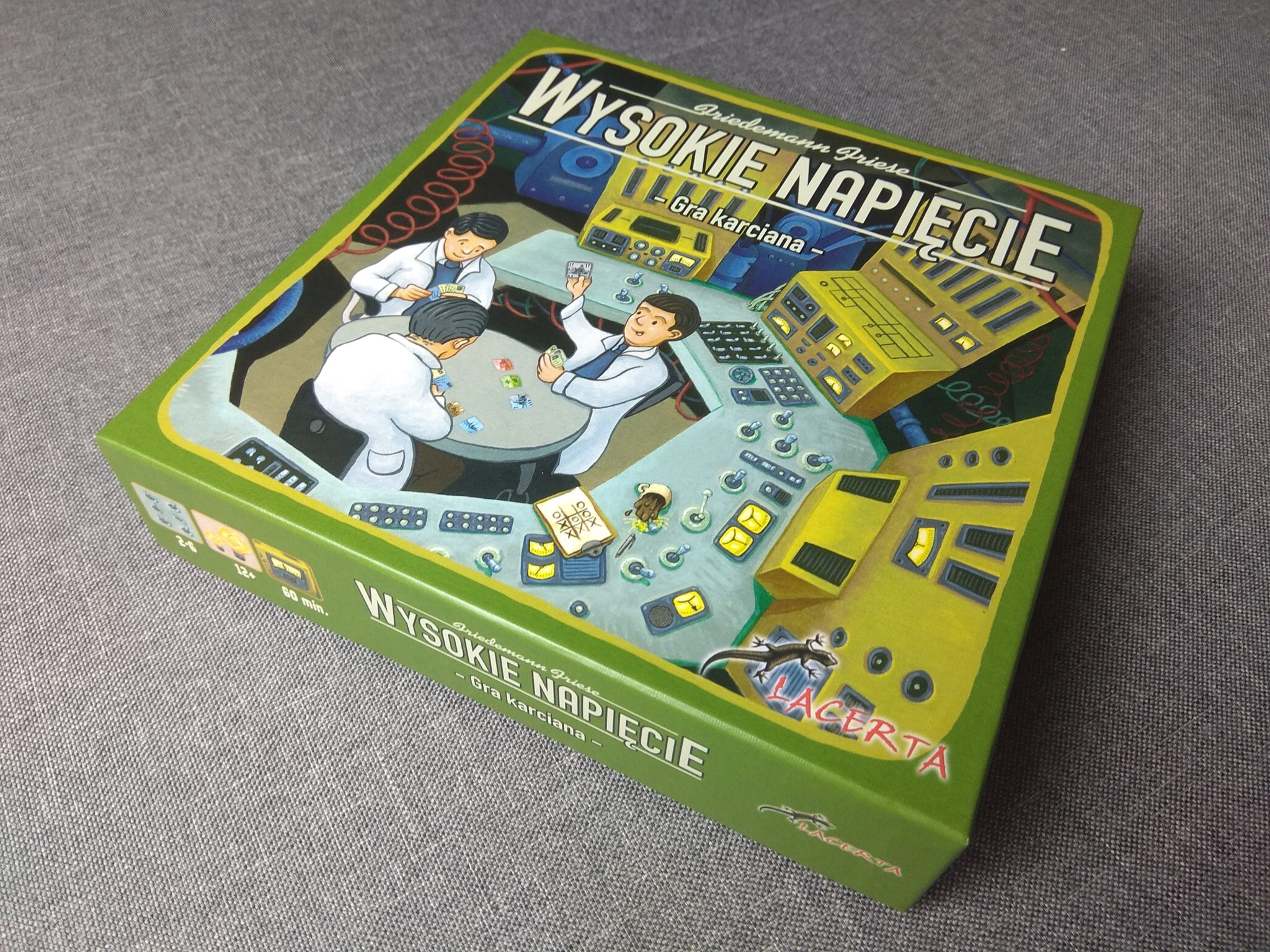 Wysokie Napięcie gra karciana