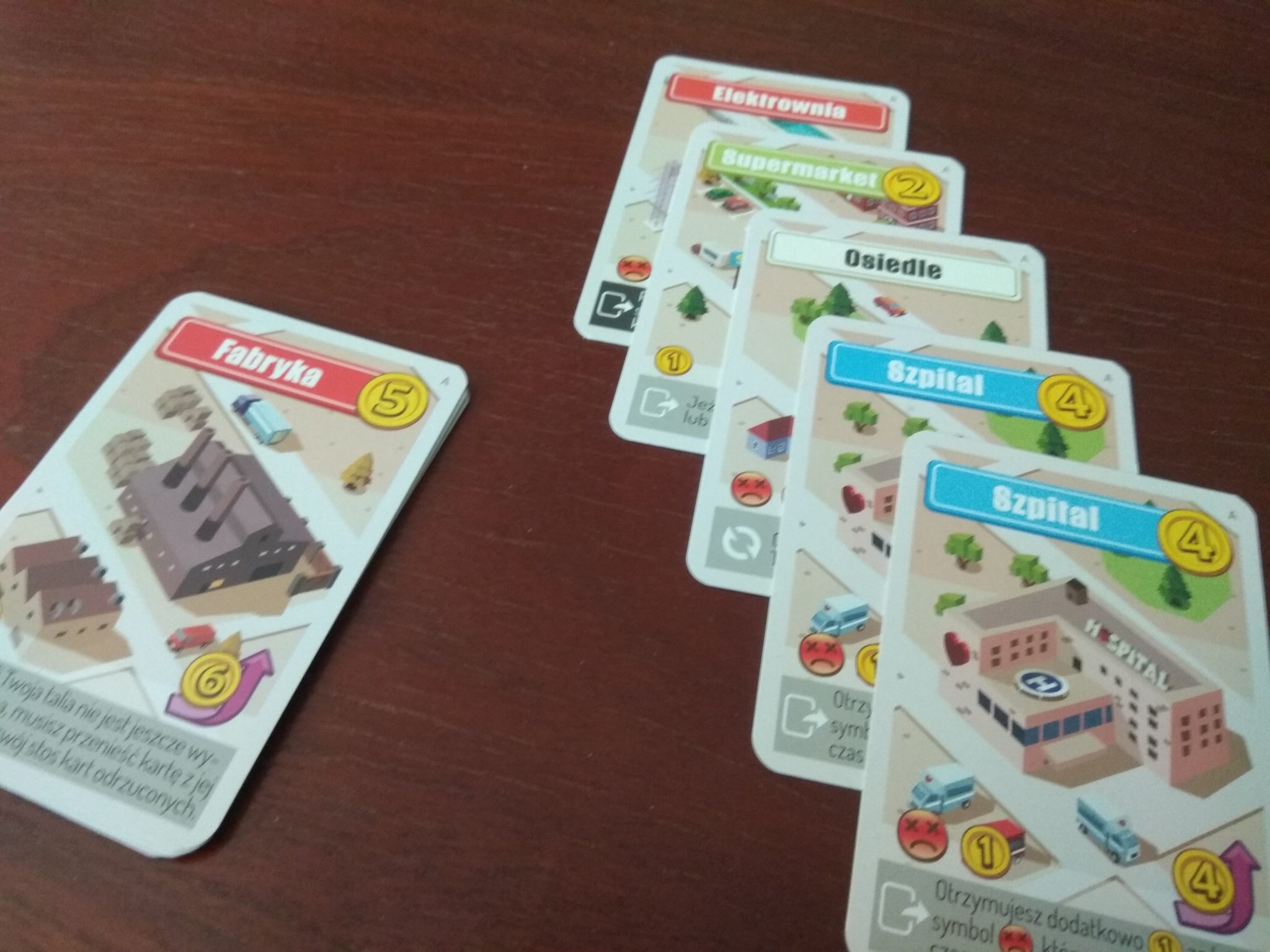 Projekt miasteczko budynki