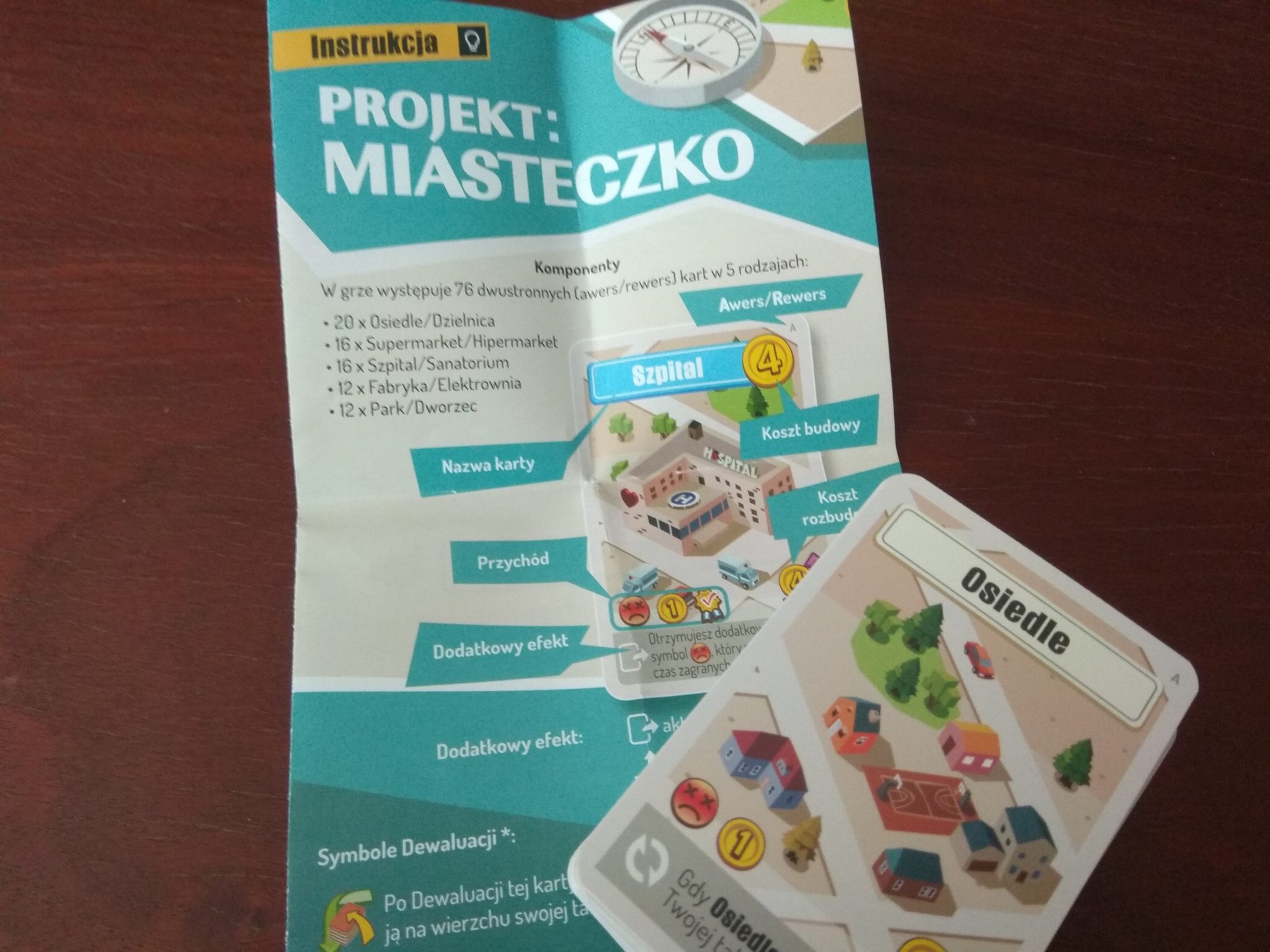 Projekt miasteczko instrukcja