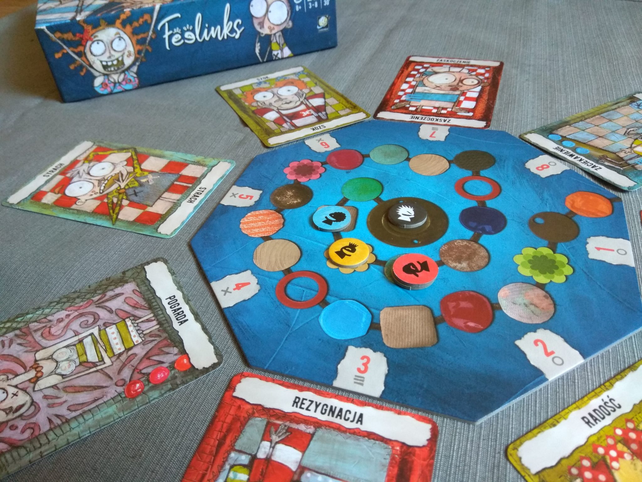 Plansza z gry Feelinks