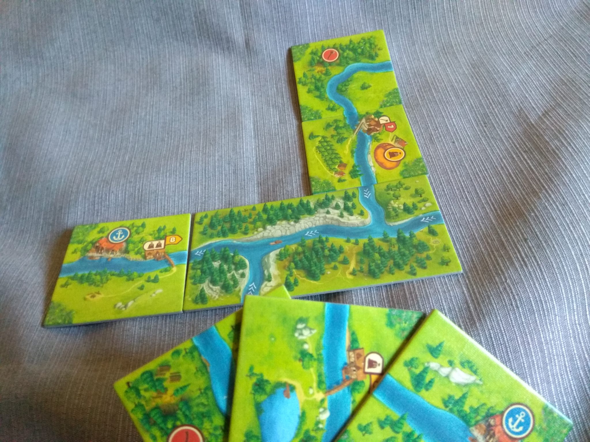 Wodny Szlak kafelki z gry