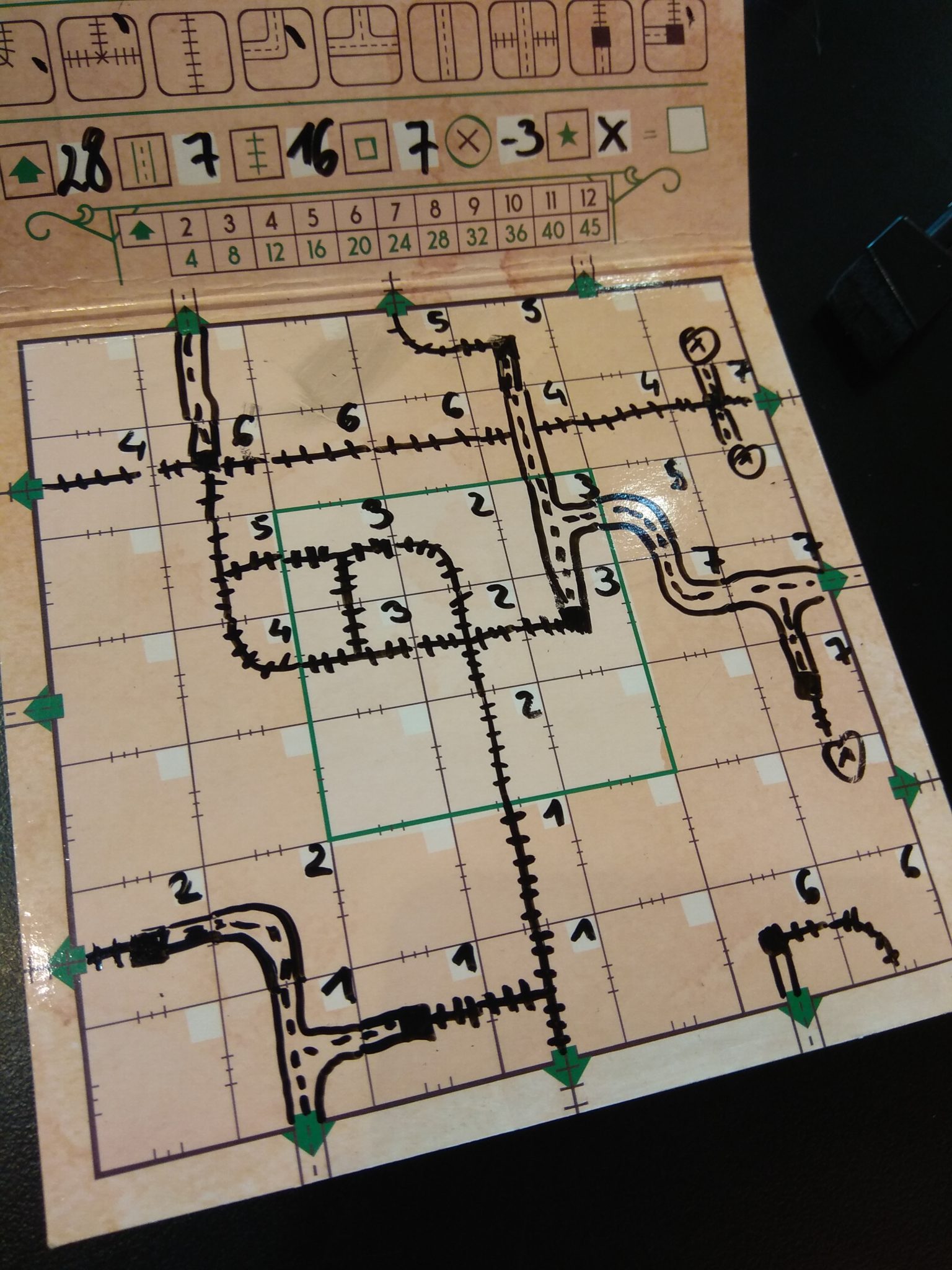 Kolejowy Szlak plansza