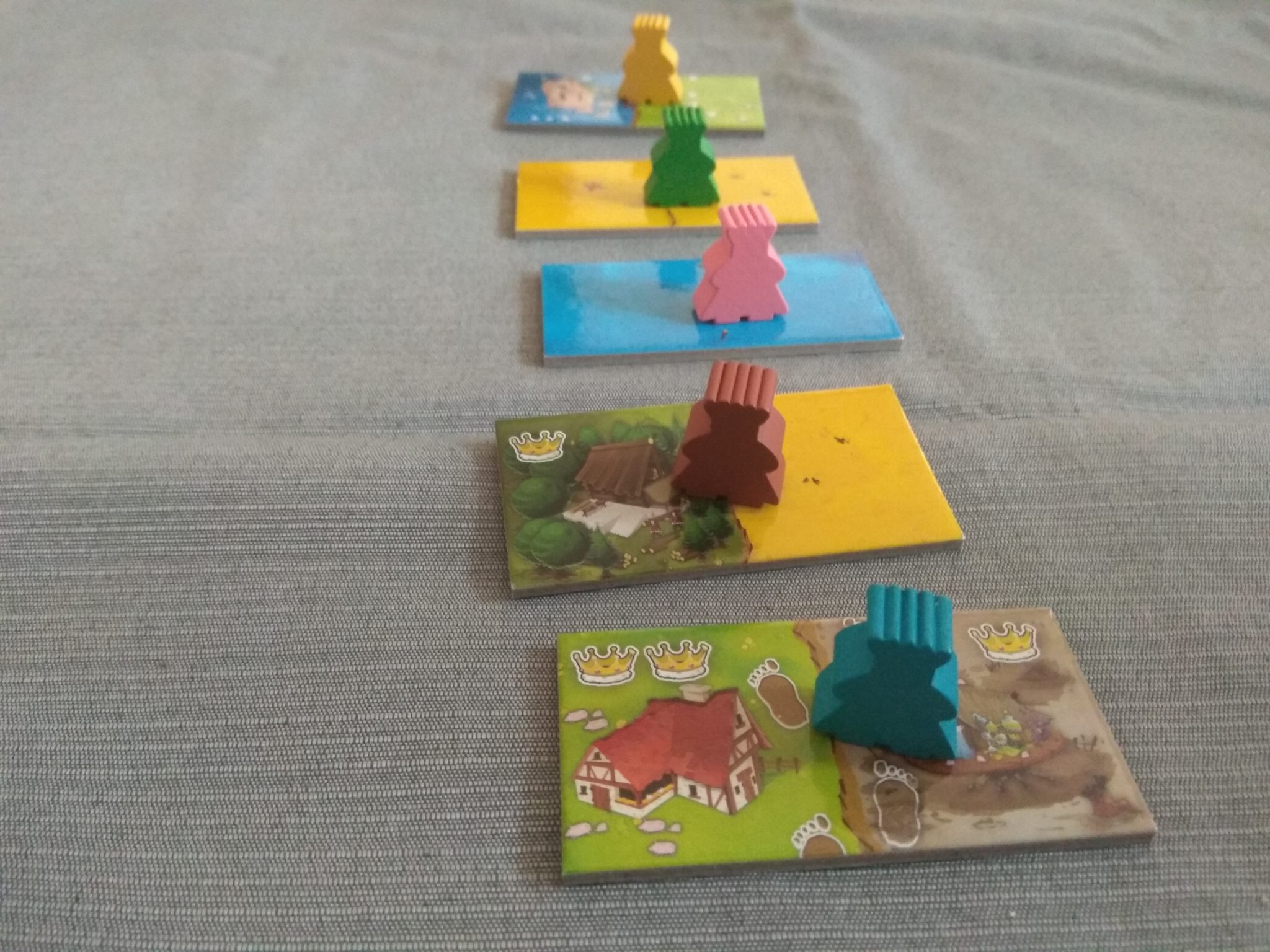 Kingdomino: Era Gigant贸w pionki