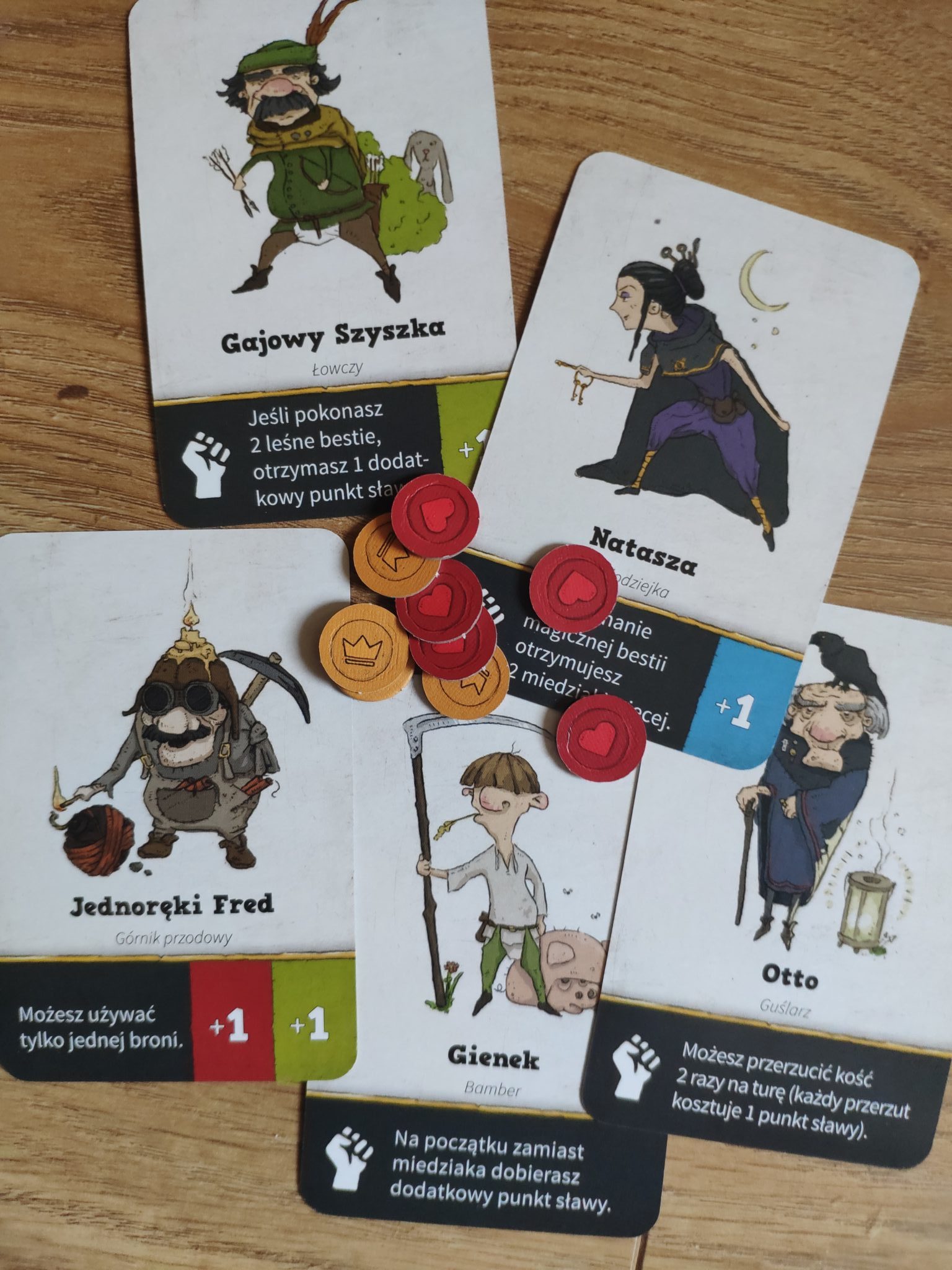 Gra planszowa Stwory z Obory