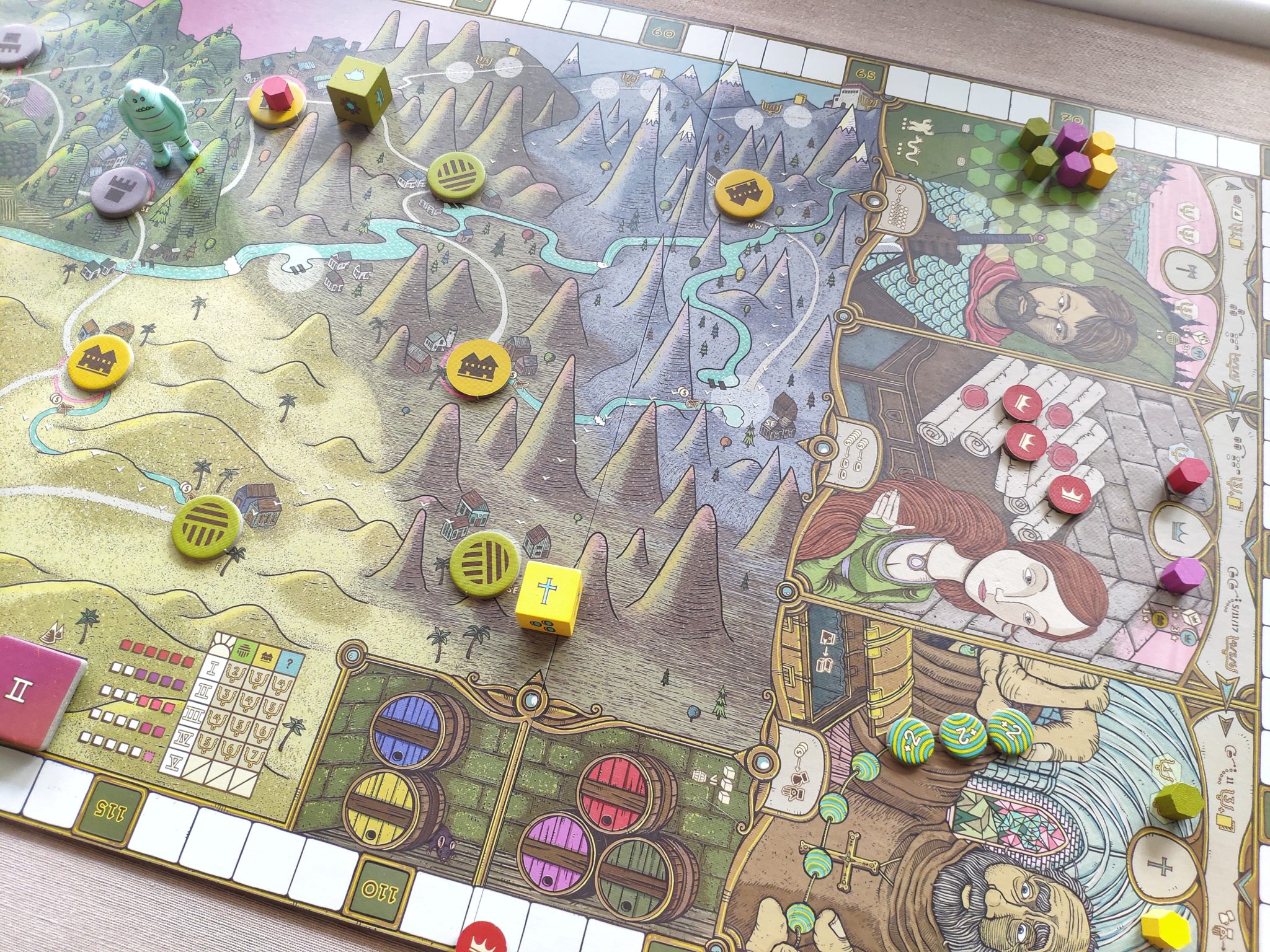 Plansza do gry feudum