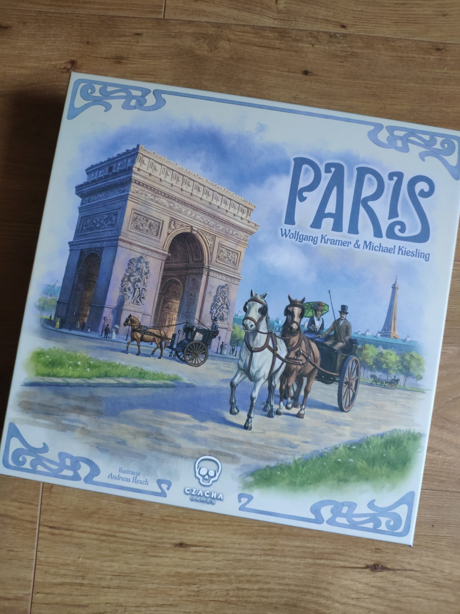 Pude艂ko gra Paris
