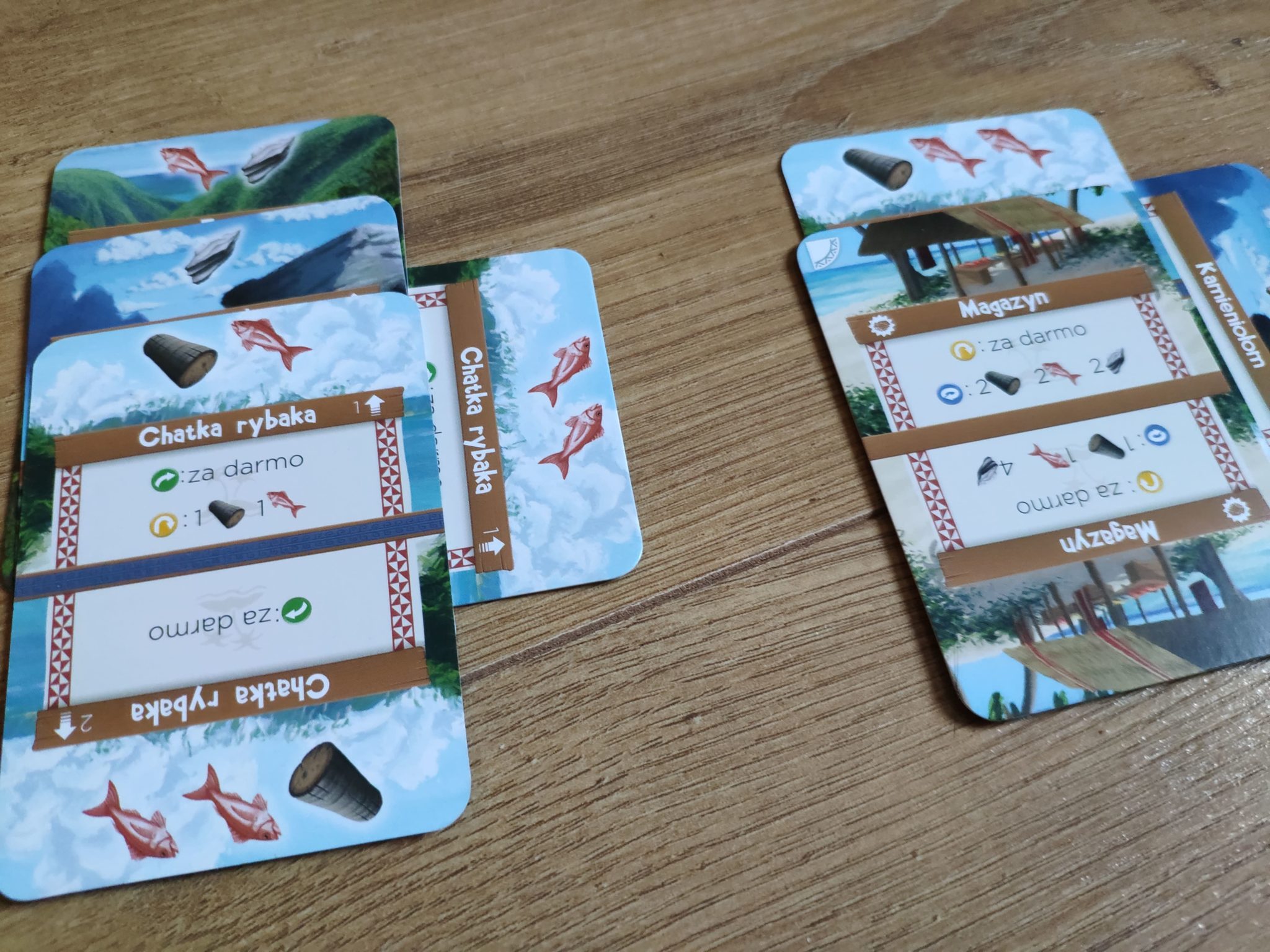 Samotna wyspa wioski