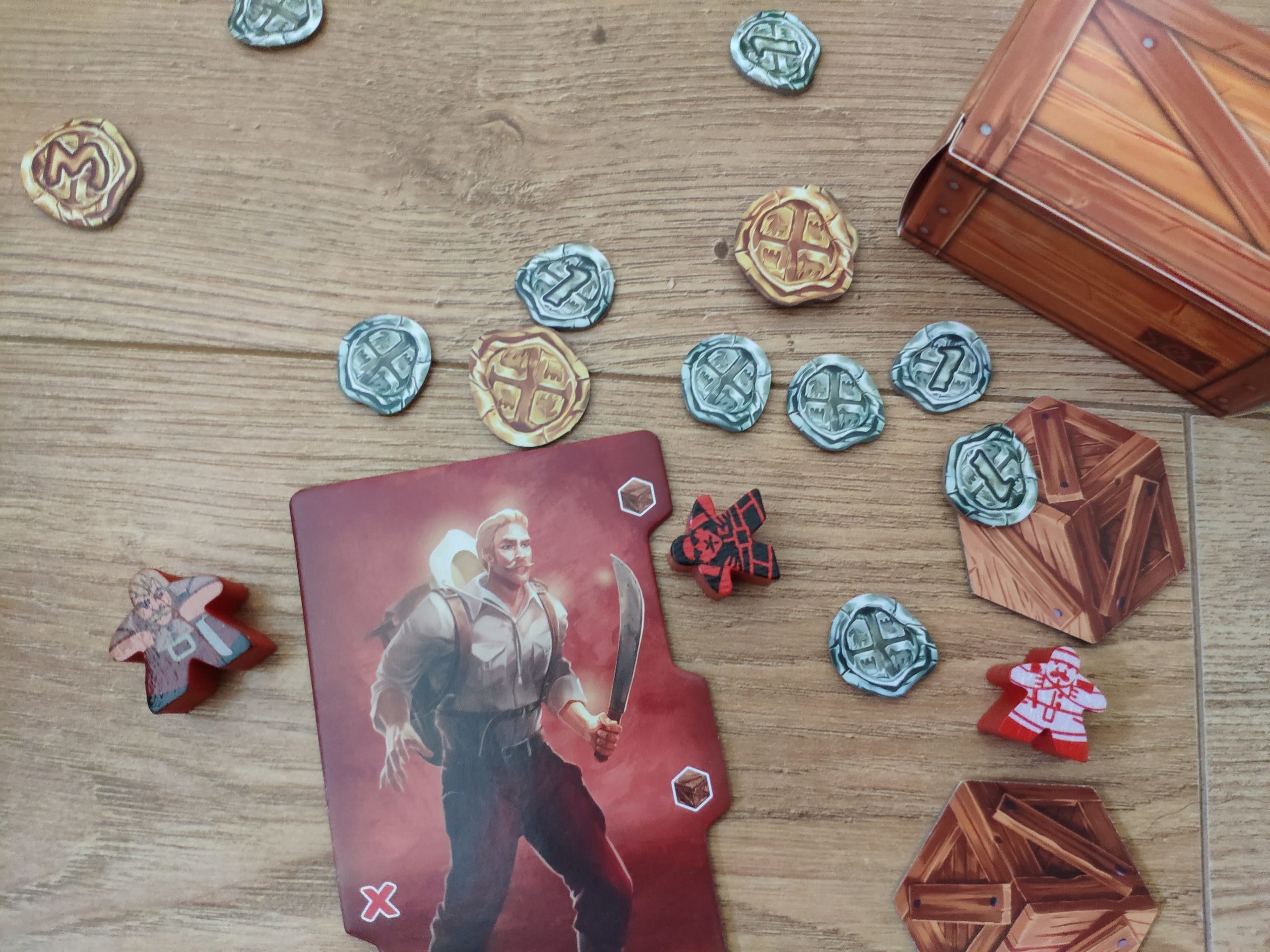 Komponenty z gry planszowej