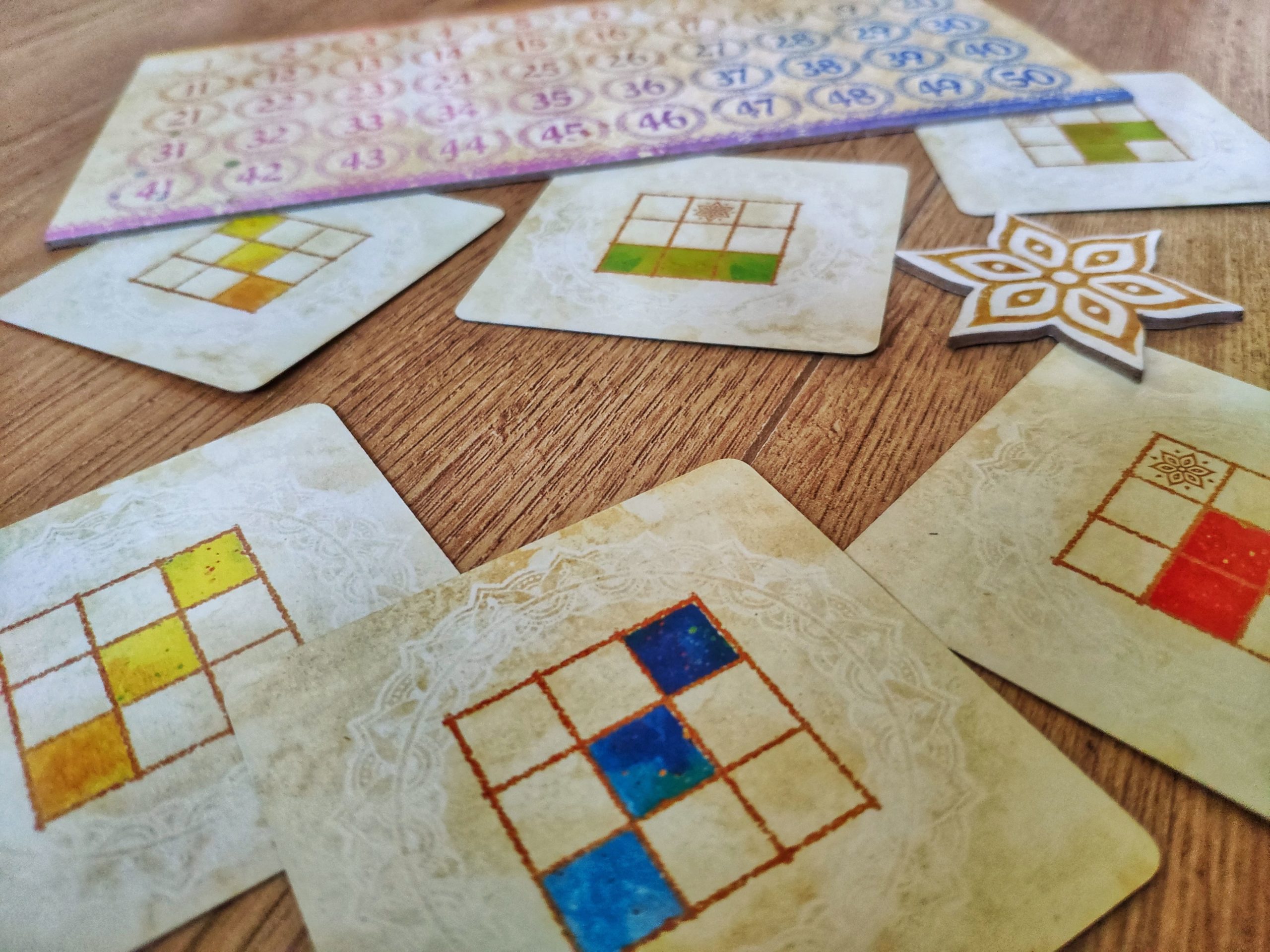 Karty z gry planszowej