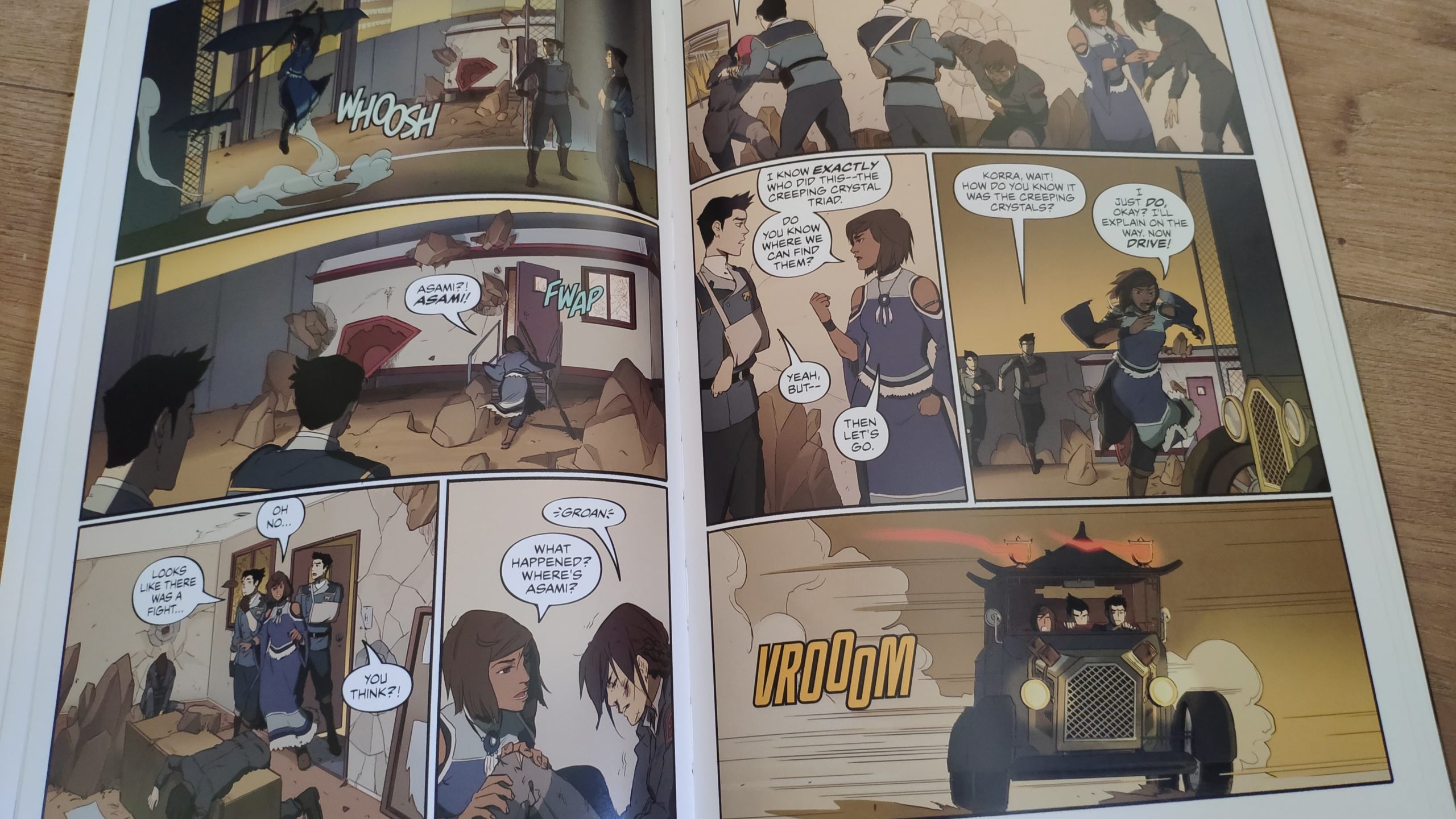 komiks korra recenzja turf wars
