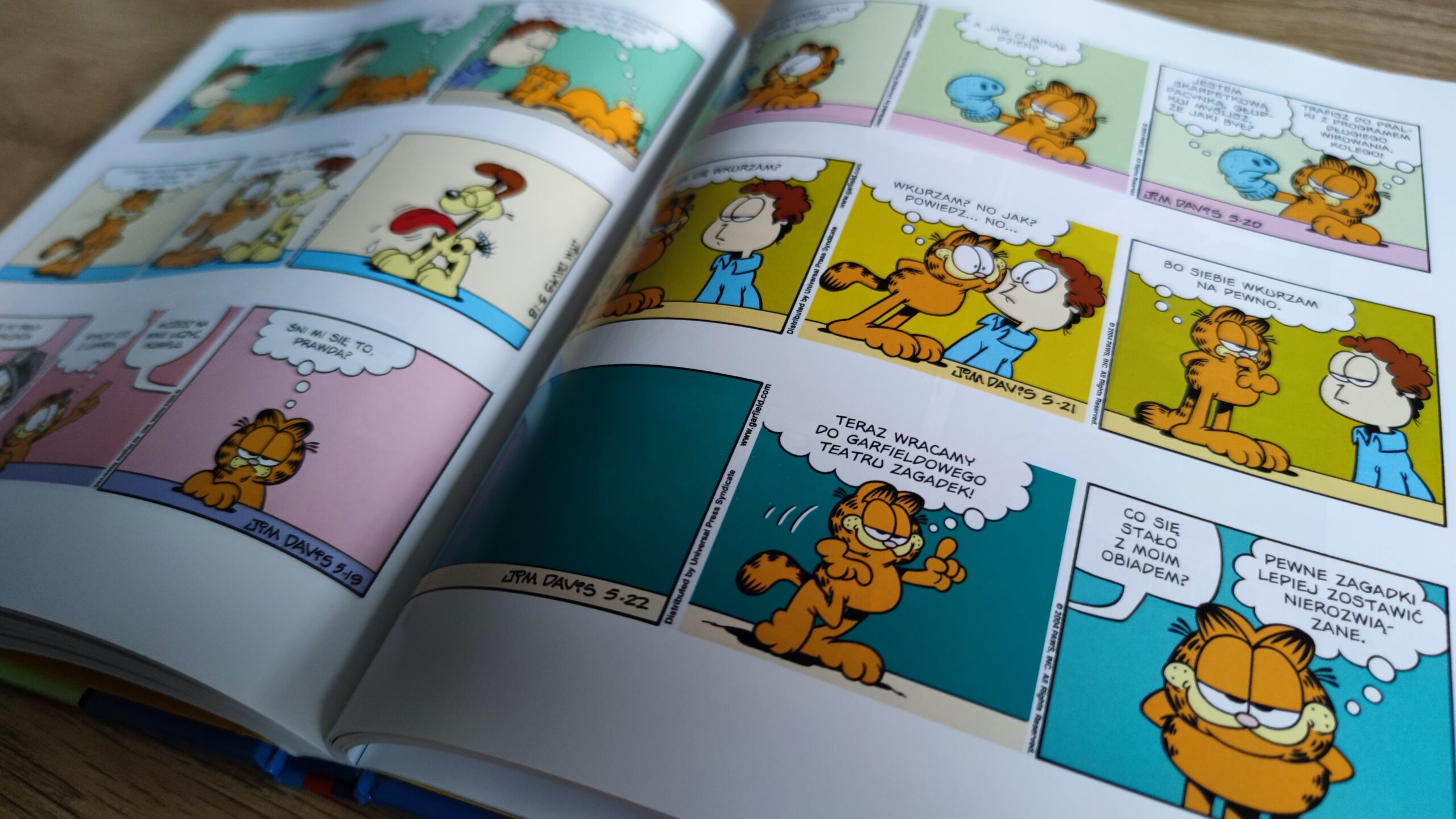 Koci Trójpak Garfield Tom 15