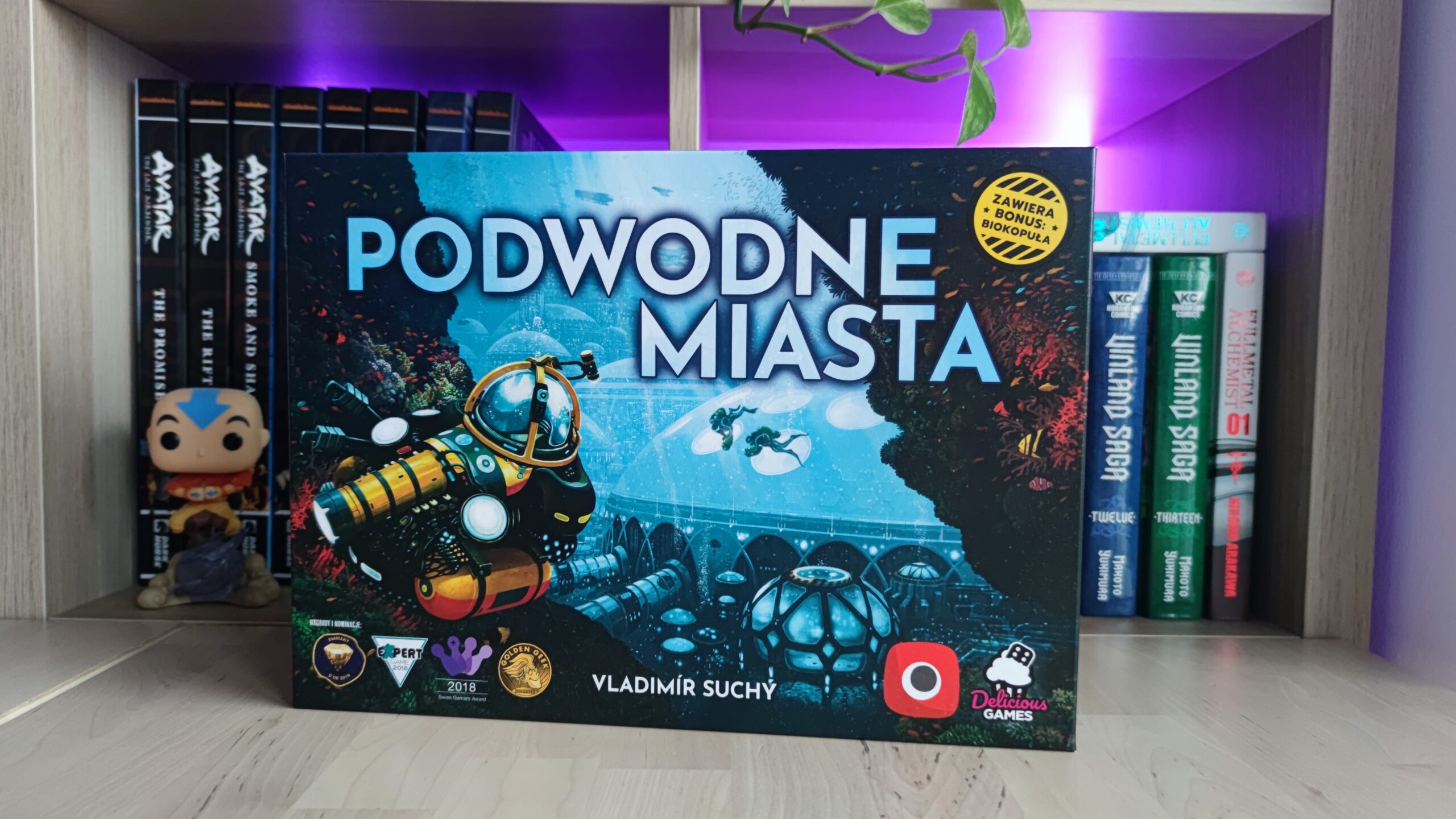 Podwodne miasta recenzja i opinia o grze planszowej